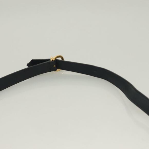 GUCCI Micro GG Supreme Sherry Line Clutch Bag Pvc Navy Gold
